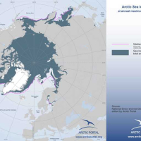 Arctic Sea Ice Extent February 2015